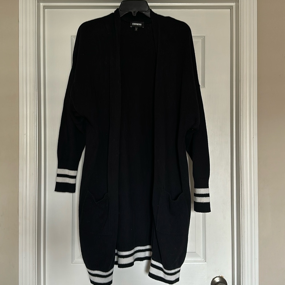 Express jacket with pockets cardigan medium